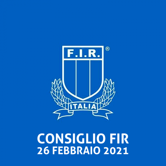 Consiglio FIR sospesione campionati