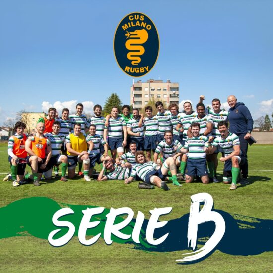 cus milano rugby promosso in serie b