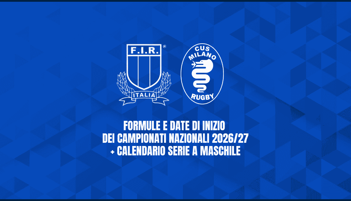 26-27 cus milano rugby calendari FIR